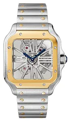 Cartier Santos de Cartier WHSA0019 40mm Yellow gold and Stainless steel