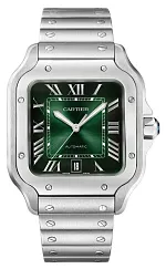 Cartier Santos de Cartier WSSA0062 40mm Stainless steel Green