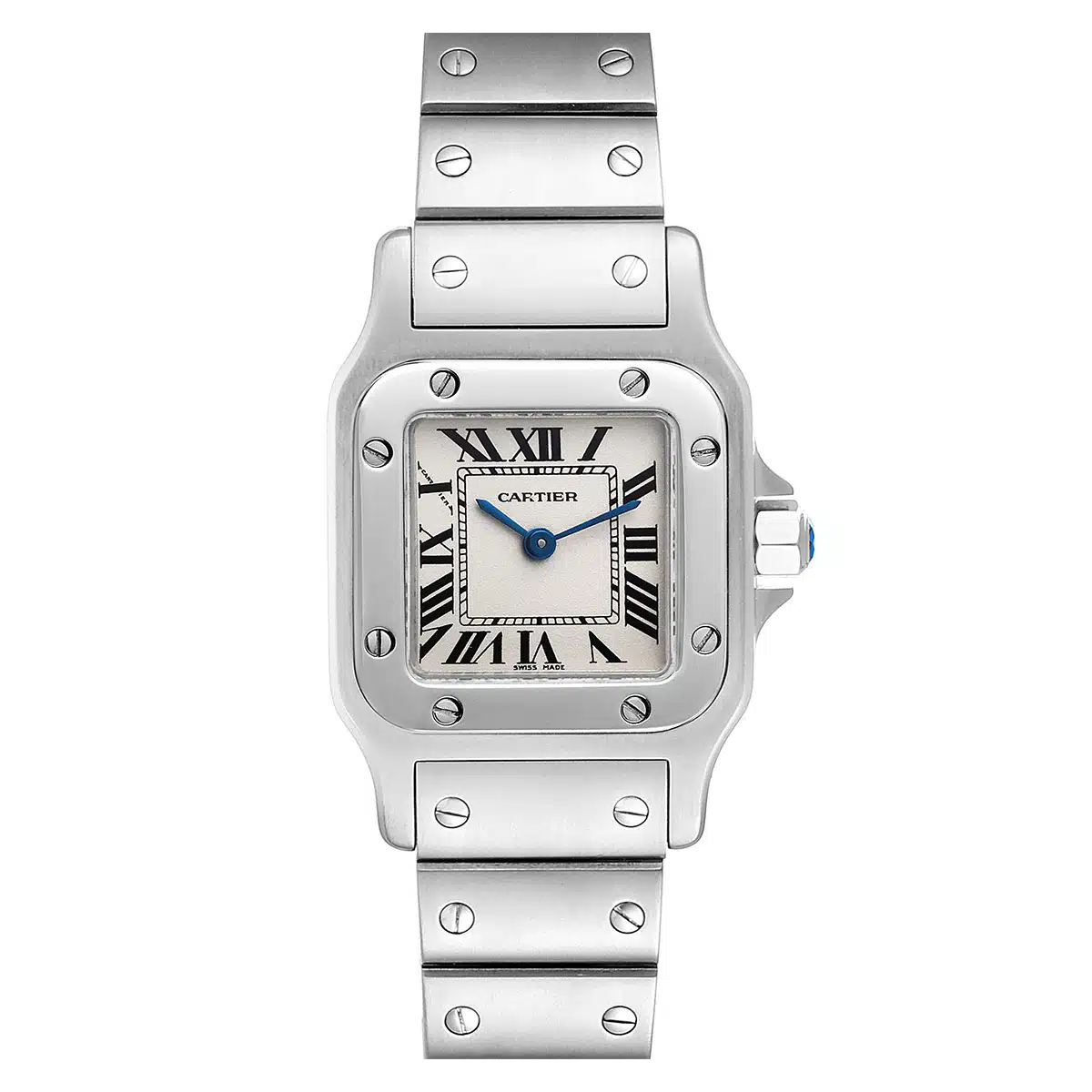 Cartier Santos W20056D6 24mm Stainless steel Silver