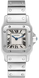 Cartier Santos W20056D6 Stainless steel Silver