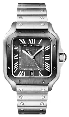 Cartier Santos WSSA0037 40mm Stainless steel Gray