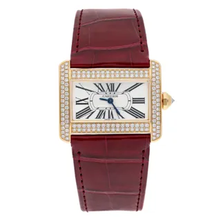 Cartier Tank Divan WA301071 Yellow gold Silver