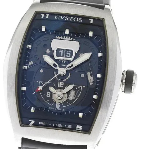 Cvstos 383-01 36mm Stainless steel Black