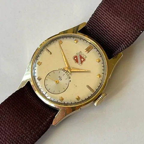 Elgin 29mm Yellow gold Silver