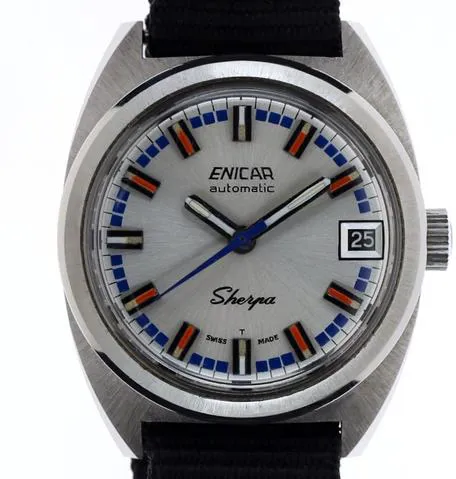 Enicar Sherpa 765-05-01 27mm Stainless steel Silver