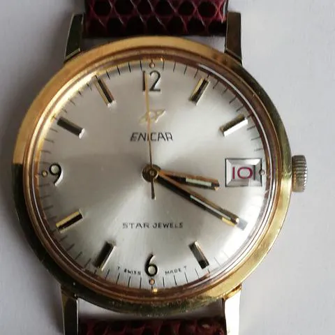 Enicar 34mm Gold-plated 2