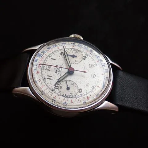 Enicar 1005CH 34mm Silver 9