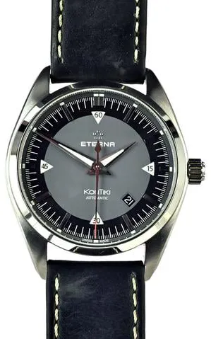 Eterna Adventure 1222.41.41.1301 42mm Stainless steel Black