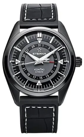 Eterna Adventure 1598.43.41.1306 42mm Stainless steel Gray