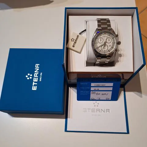 Eterna Kontiki 1250.41.11.0217 42mm Stainless steel Silver 1