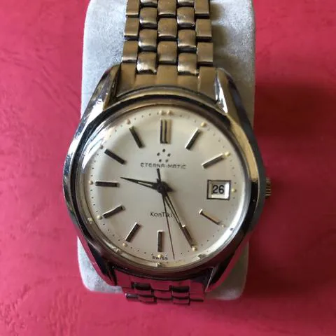 Eterna Kontiki 130TT 37mm Stainless steel Silver 2