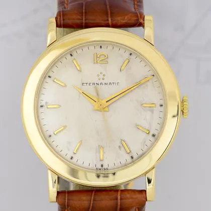 Eterna Eterna-Matic 34mm Yellow gold White