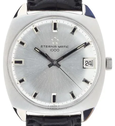 Eterna Eterna-Matic 110 T 33.5mm Yellow gold and Stainless steel Silver