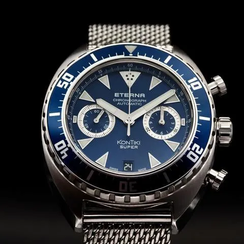 Eterna Super Kontiki 7770.41.89 45mm Stainless steel Blue