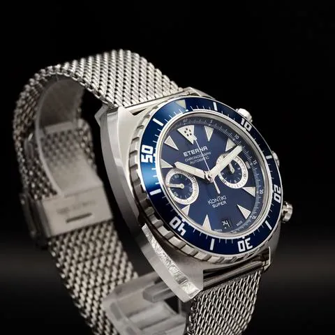 Eterna Super Kontiki 7770.41.89 45mm Stainless steel Blue 3