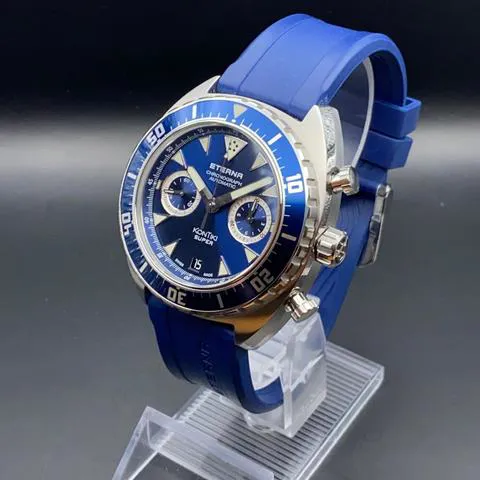 Eterna Super Kontiki 7770.41.89 45mm Stainless steel Blue 4