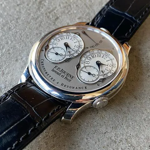 F.P. Journe Chronomètre à Résonance 40mm Platinum Silver 2