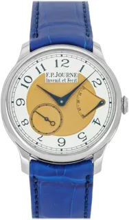 F.P. Journe Chronomètre Souverain Stainless steel Silver