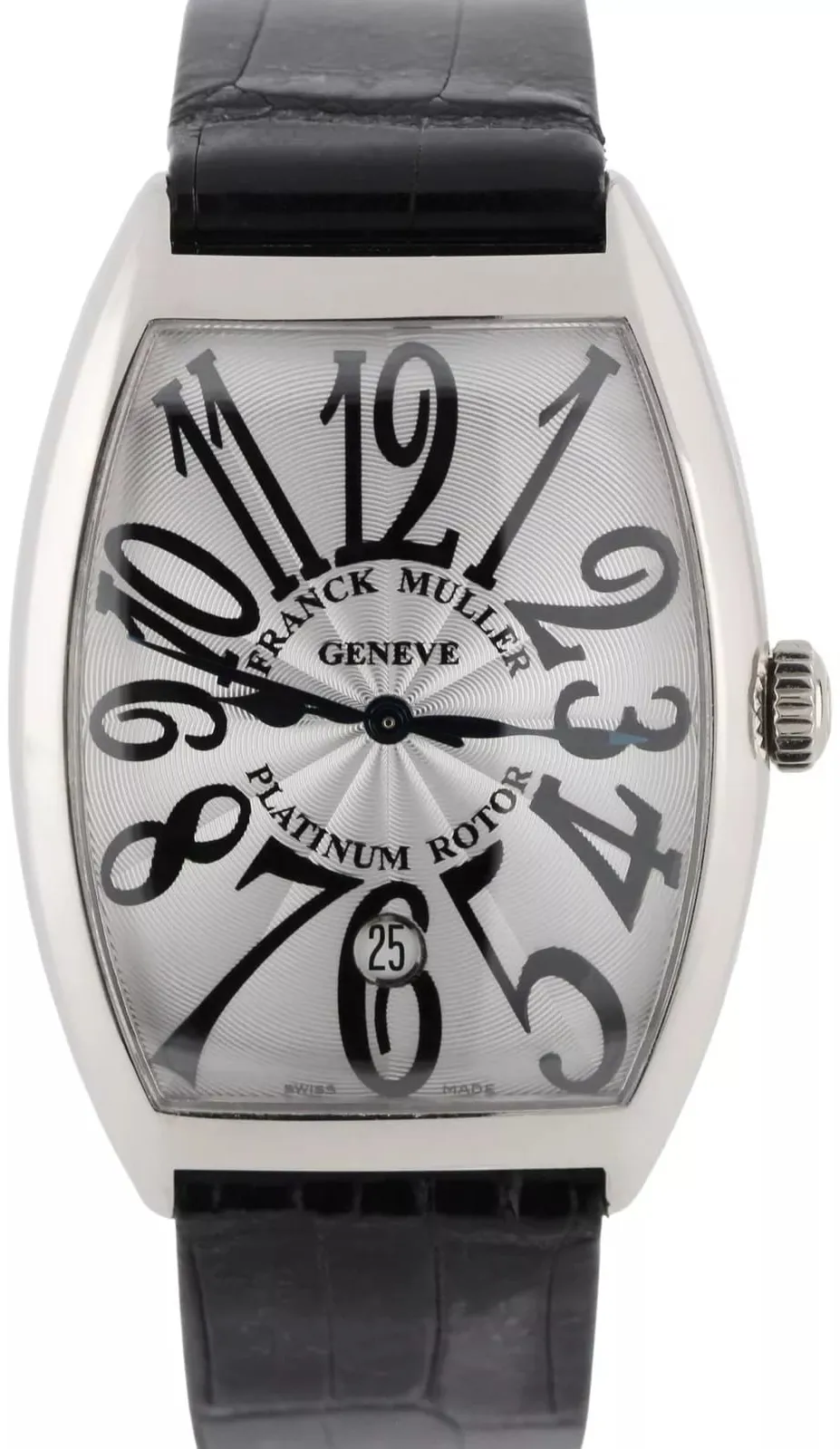 Franck Muller Curvex 6850 B SC DT VA 34mm White gold Silver