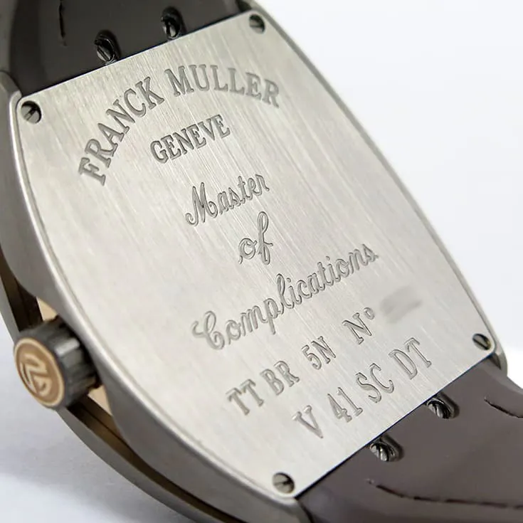 Franck Muller Vanguard V 41 SC DT TT BR 5N 41mm Titanium Gray 3