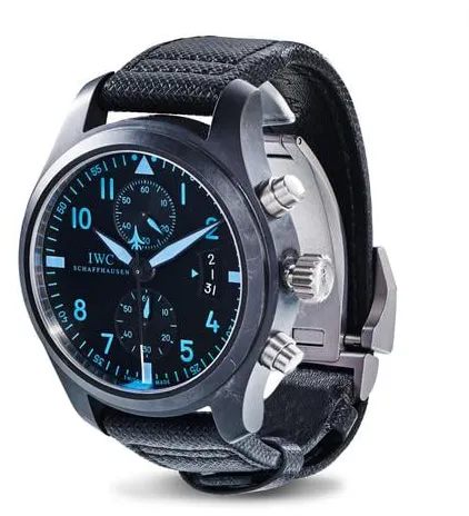 IWC Pilot Chronograph Top Gun IW388003 46mm Ceramic Black