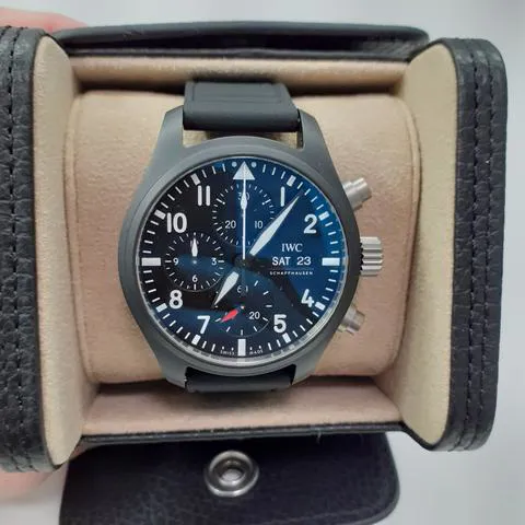 IWC Pilot Chronograph Top Gun IW389401 42mm Ceramic Black