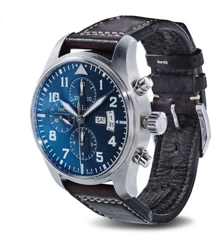 IWC Pilot IW377706 43mm Stainless steel Blue