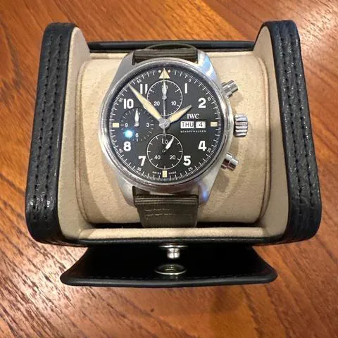 IWC Pilot IW387901 41mm Stainless steel Black 8