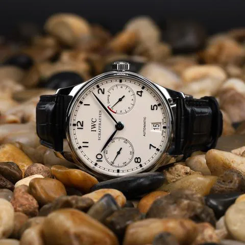 IWC Portugieser IW500107 42mm Stainless steel White