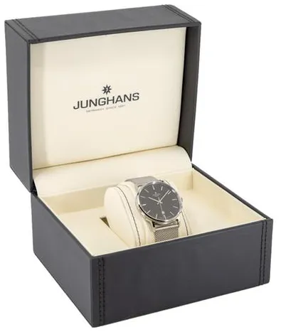 Junghans Milano 014/4061.44 37mm Stainless steel Black 1