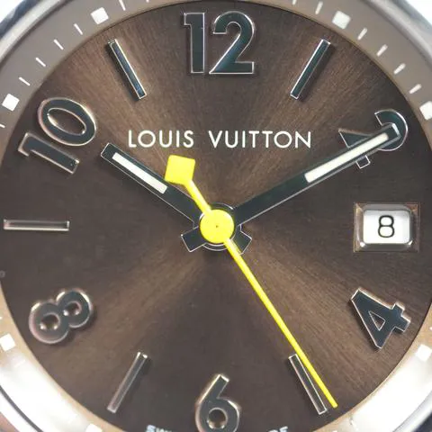 Louis Vuitton Q1211 28mm Stainless steel Brown 3