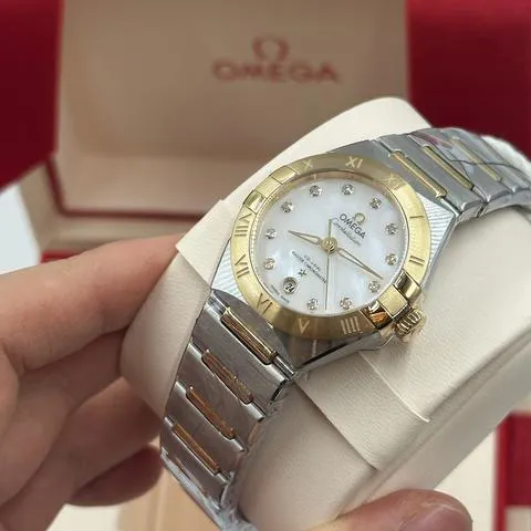 Omega Constellation 131.20.29.20.55.002 29mm Yellow gold and Stainless steel White