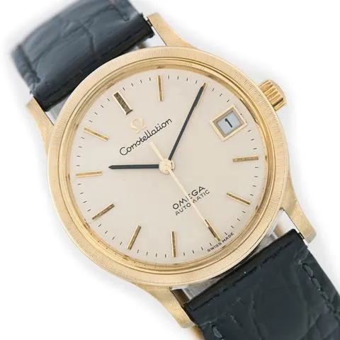 Omega Constellation 166.052 34mm Yellow gold Silver