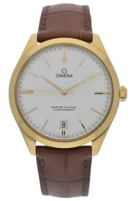 Omega De Ville 432.53.40.21.02.001 40mm Yellow gold Silver