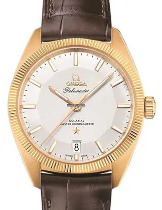 Omega Globemaster 130.53.39.21.02.002 39mm Yellow gold Silver