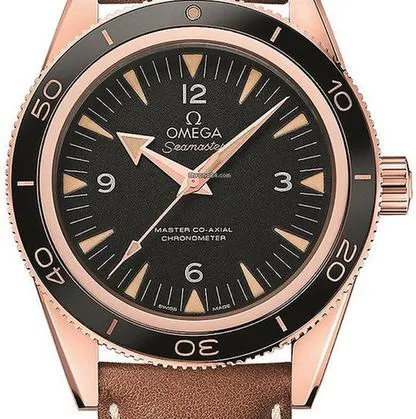 Omega Seamaster 300 233.62.41.21.01.001 41mm Rose gold Black