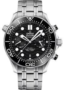 Omega Seamaster Diver 300M 210.30.44.51.01.001 44mm Stainless steel Black