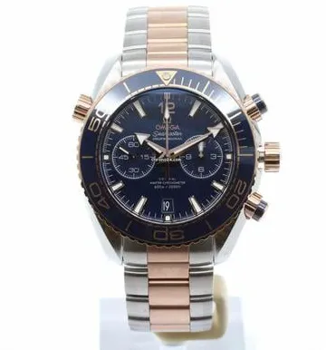 Omega Seamaster Planet Ocean 215.20.46.51.03.001 45.5mm Yellow gold and Stainless steel Blue