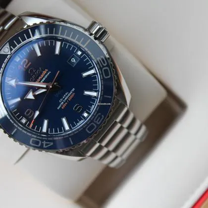 Omega Seamaster Planet Ocean 215.30.44.21.03.001 43.5mm Stainless steel Blue