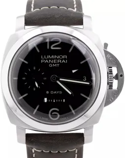 Panerai Luminor 1950 8 Days GMT PAM 00233 Stainless steel Black