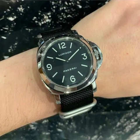 Panerai Luminor Base PAM 00112 44mm Stainless steel Black 2