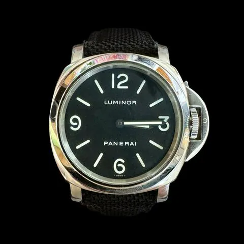 Panerai Luminor Base PAM 00112 44mm Stainless steel Black 4