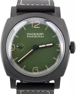 Panerai Radiomir 1940 3 Days PAM 00997 Black ceramic Green