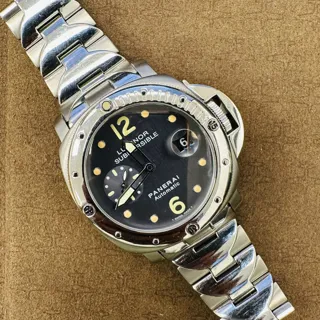 Panerai Submersible PAM 00170 Titanium and Stainless steel Black