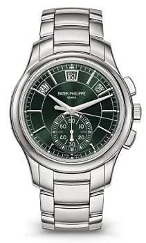 Patek Philippe Annual Calendar Chronograph 5905/1A-001 42mm Stainless steel Green