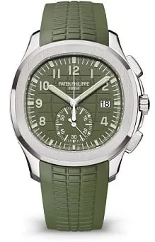 Patek Philippe Aquanaut 5968G-010 42mm White gold Green