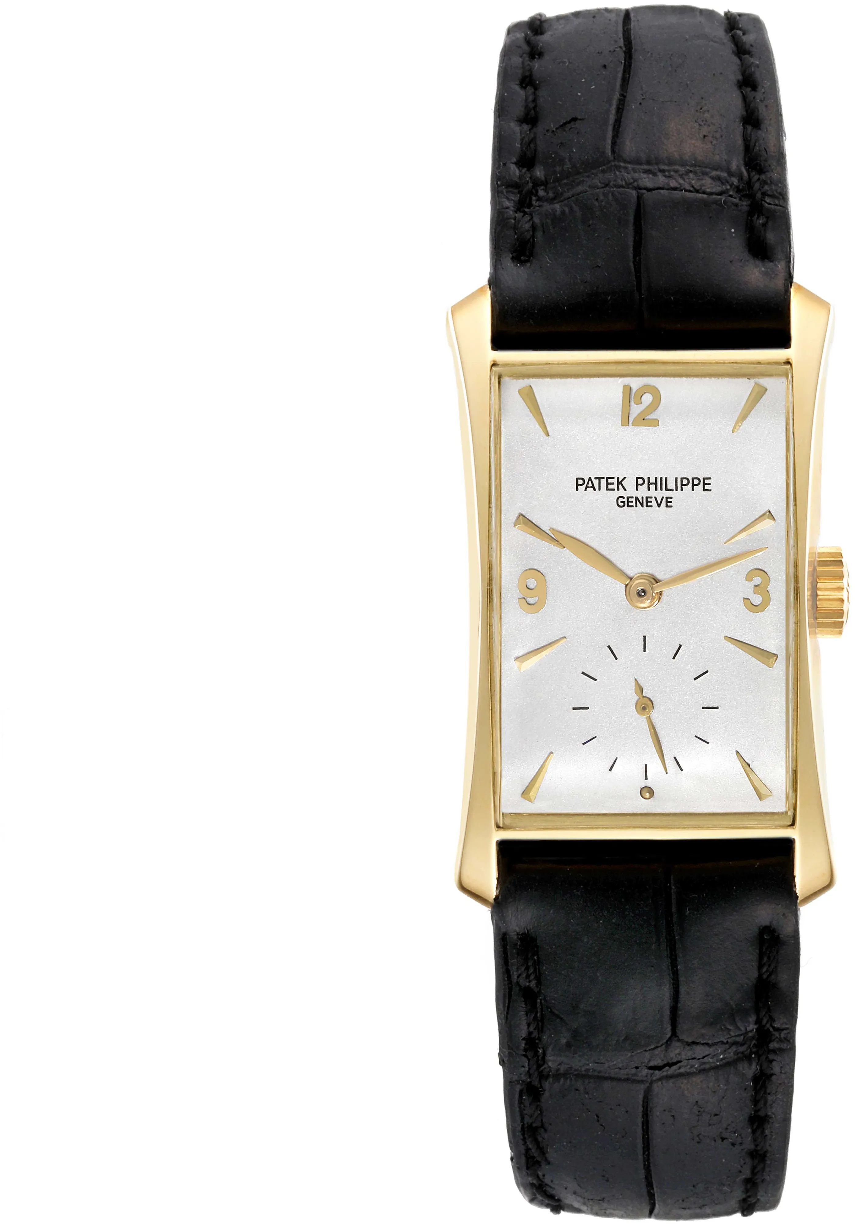 Patek Philippe Hour Glass 2468 23mm Yellow gold and 18k yellow gold Silver