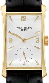 Patek Philippe Hour Glass 2468 Yellow gold Silver