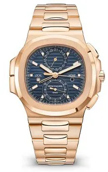 Patek Philippe Nautilus 5990/1R-001 40.5mm Rose gold Blue