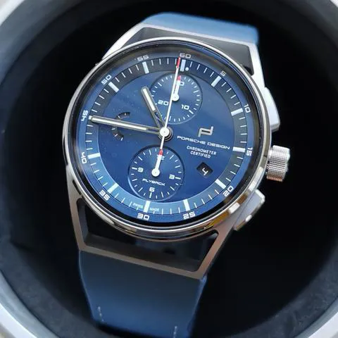 Porsche Design 1919 6023.6.04.006.07.2 42mm Titanium Blue